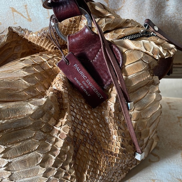 Pauric Sweeney Python Handbag- Authentic - Picture 2 of 8